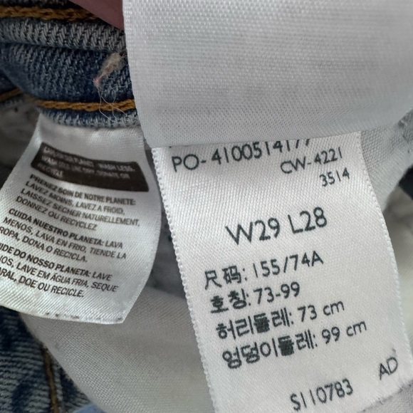 Levi's Women's Light Blue Jeans - Picture 5 of 7